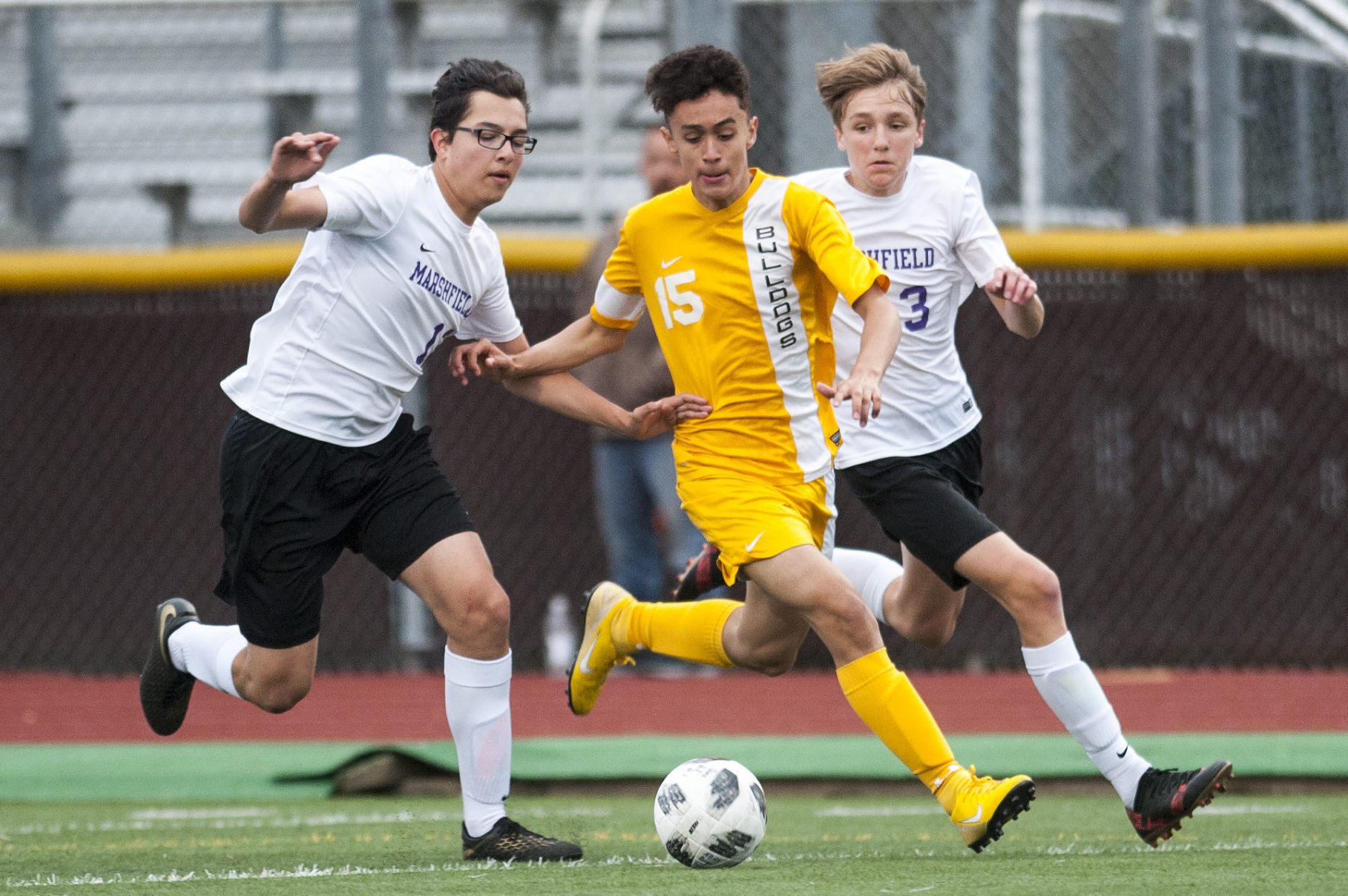 North Bend Boys Soccer Vs. Marshfield